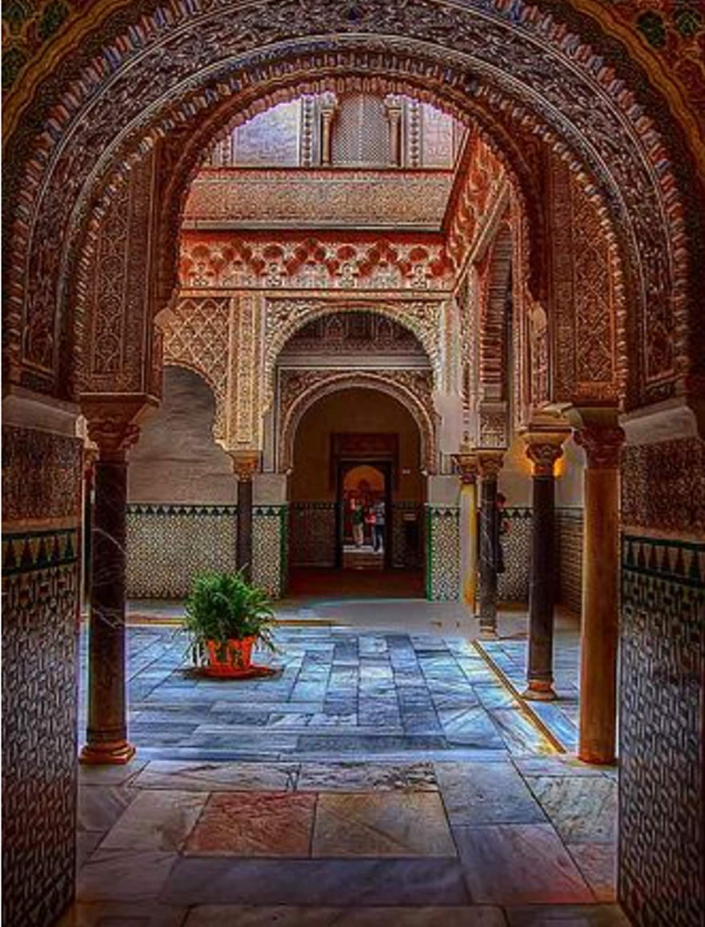 Sevilla Reales Alcázares. Font Pinterest