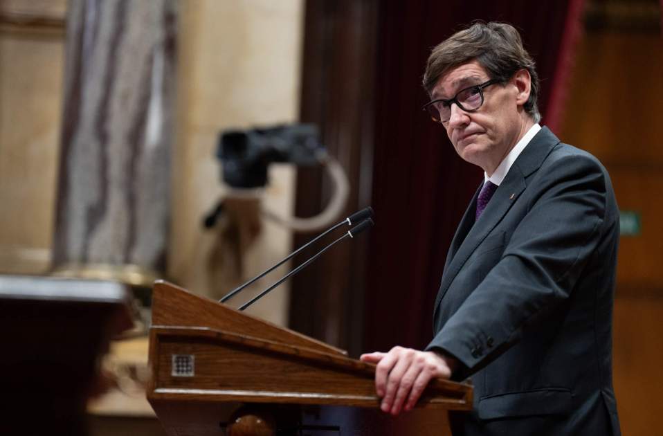 EuropaPress 6413670 presidente generalitat salvador illa interviene pleno parlament cataluna 18