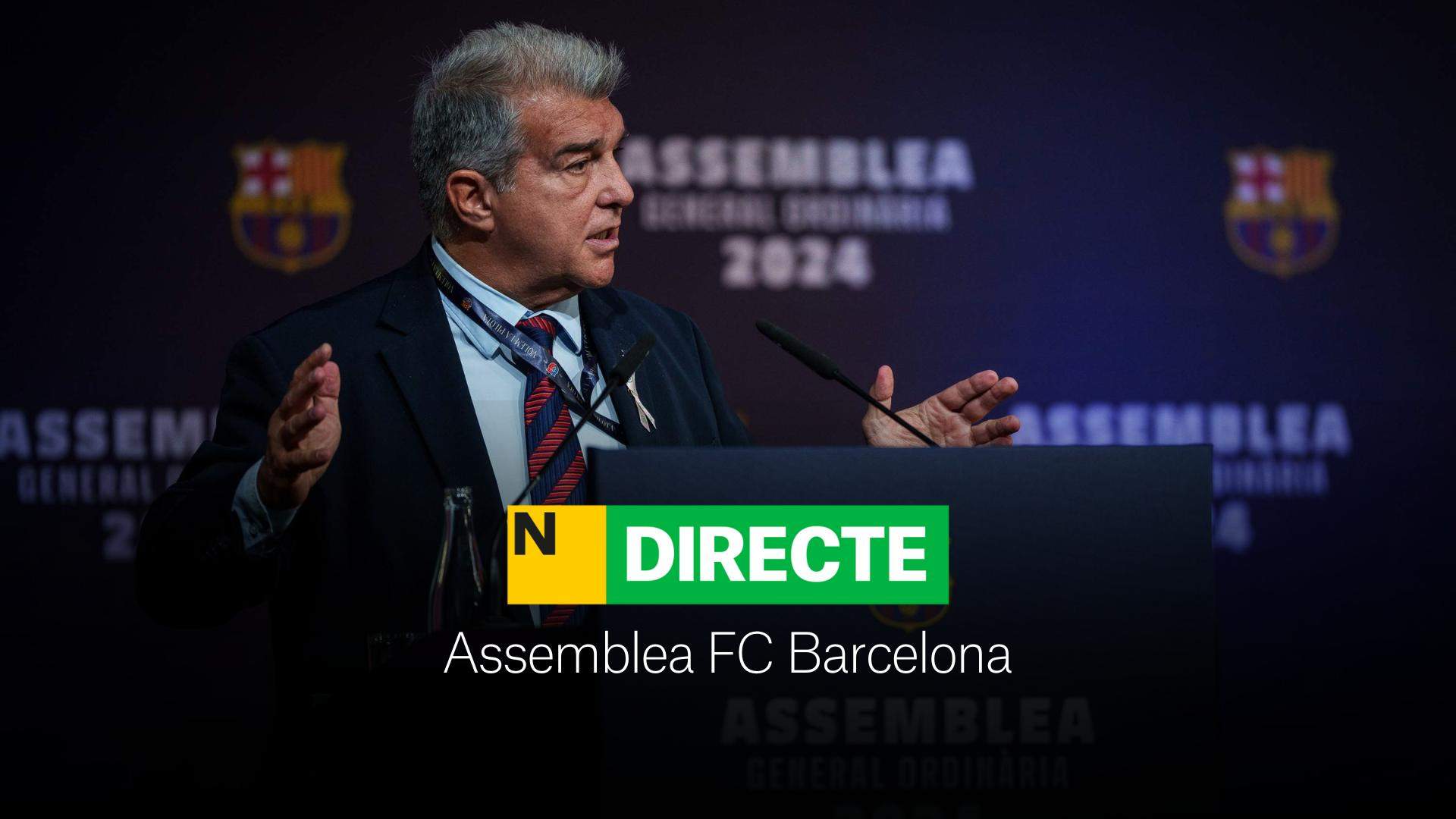 Asamblea General Extraordinaria del Barça, DIRECTO | El acuerdo con Nike, a votación