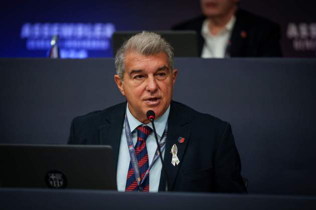 Joan Laporta Asamblea General Extraordinària / Foto: FC Barcelona