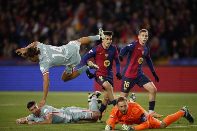 Pedri gol Barça Atlético de Madrid / Foto: Europa Press