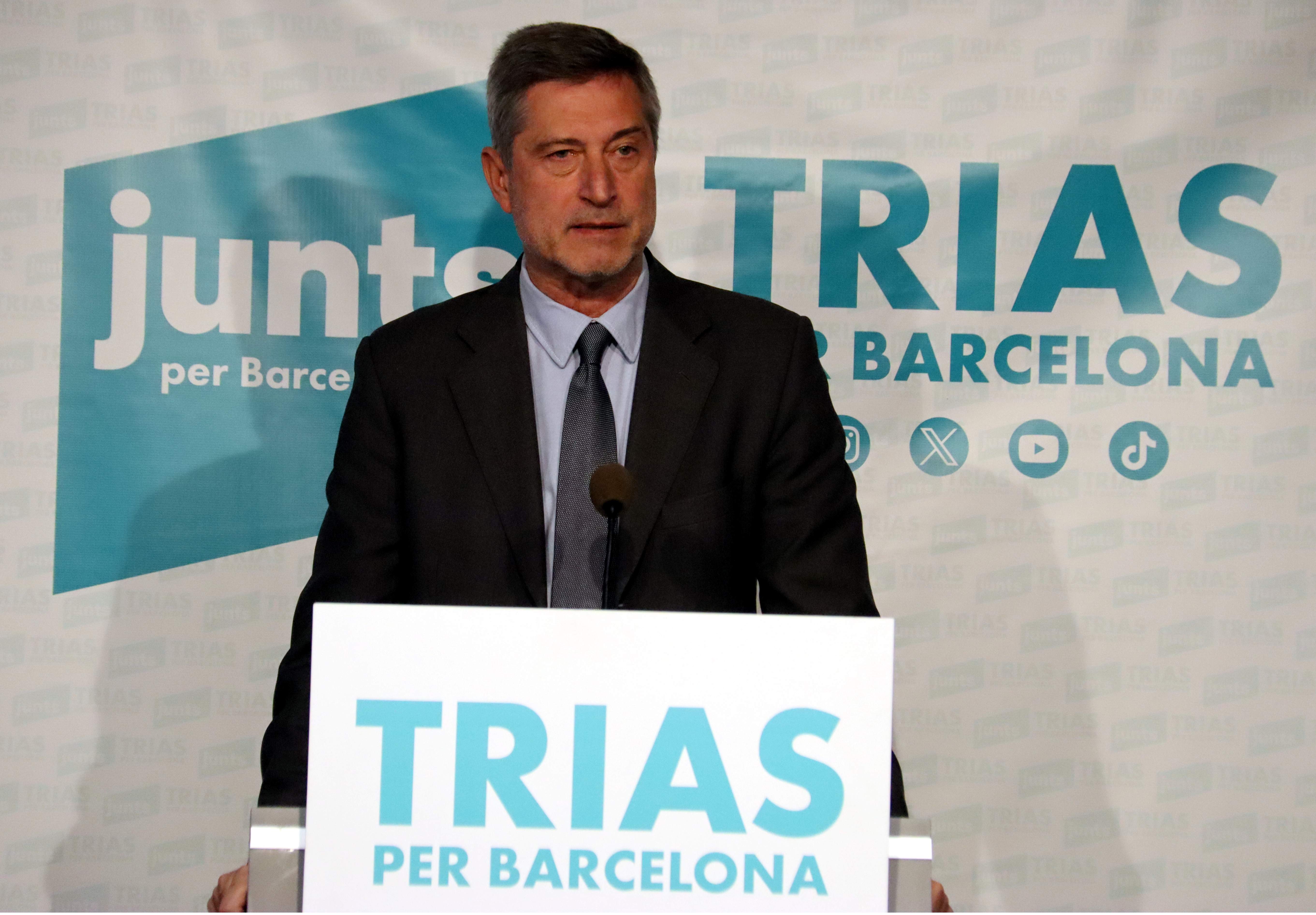 TriasxBCN rebutja qualsevol acord amb Collboni si "consolida les aliances" amb els Comuns i ERC