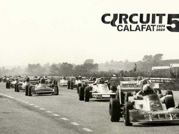 Cartel conmemorativo de los 50 años de fundación de Circuit Calafat