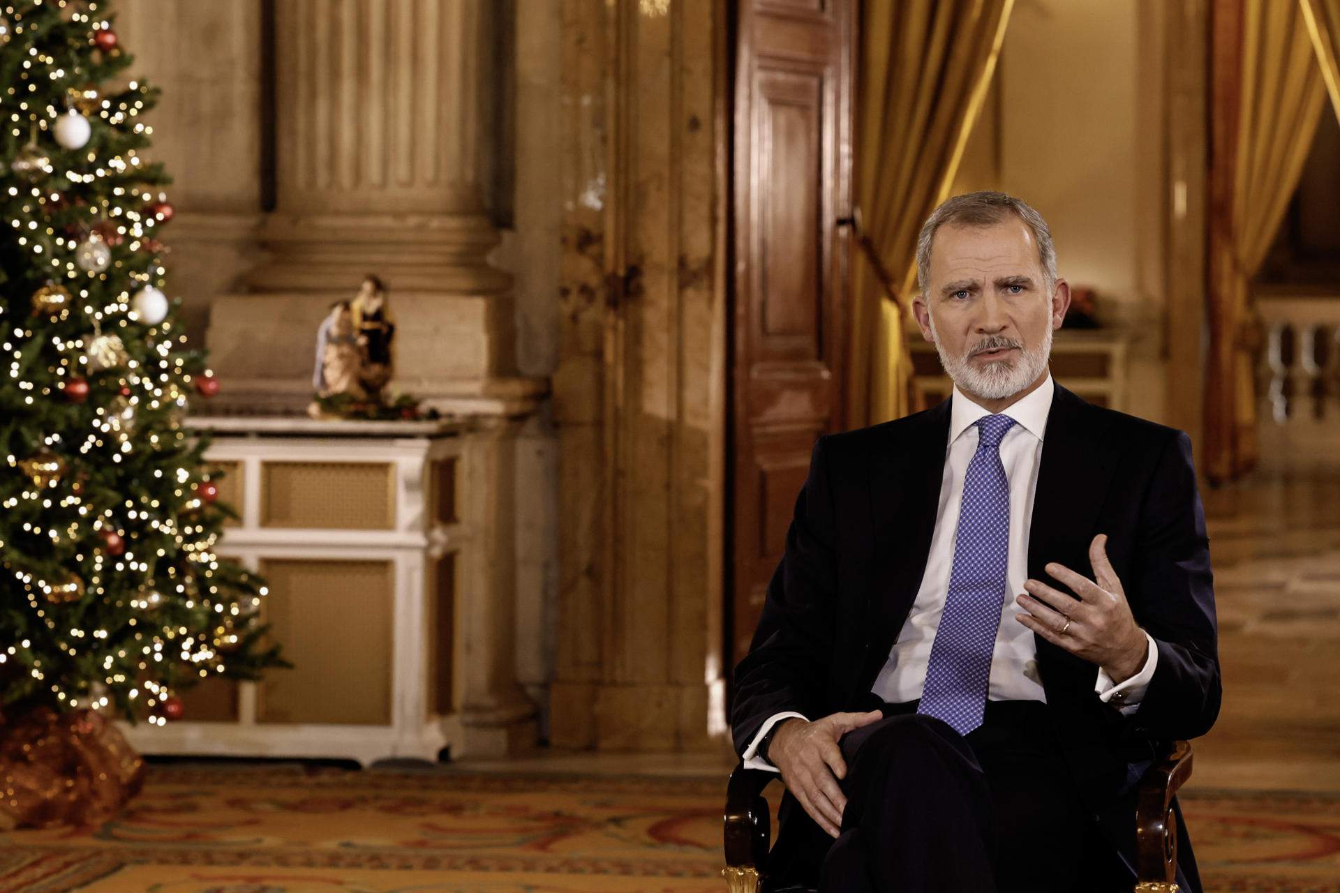 PNV y EH Bildu reprochan a Felipe VI su discurso de Navidad que se olvida a la nación vasca