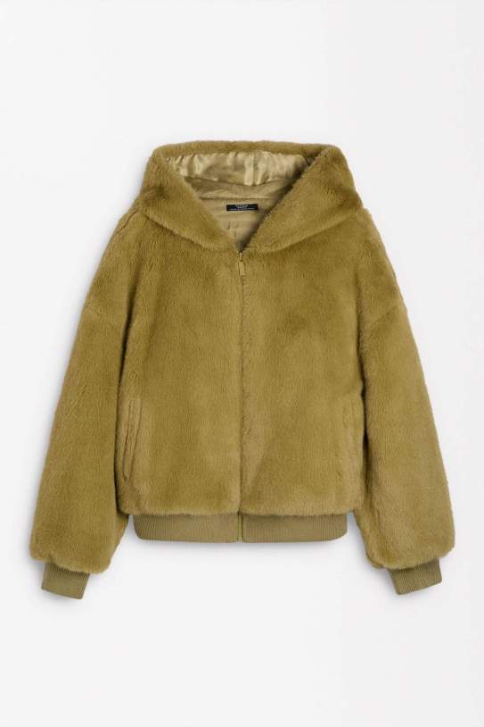 Abrigo efecte cabell|pèl Abrigo efecte cabell|pèl