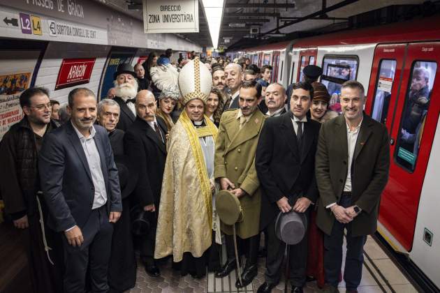 100 Años metro de Barcelona, L3 Paseo de Gràcia / Foto: Carlos Baglietto