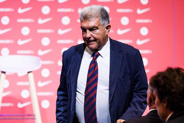 Joan Laporta serio / Foto: Europa Press