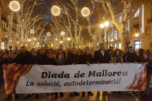 Manifestacio Diada Mallorca, Palma, 2024 / Europa Press