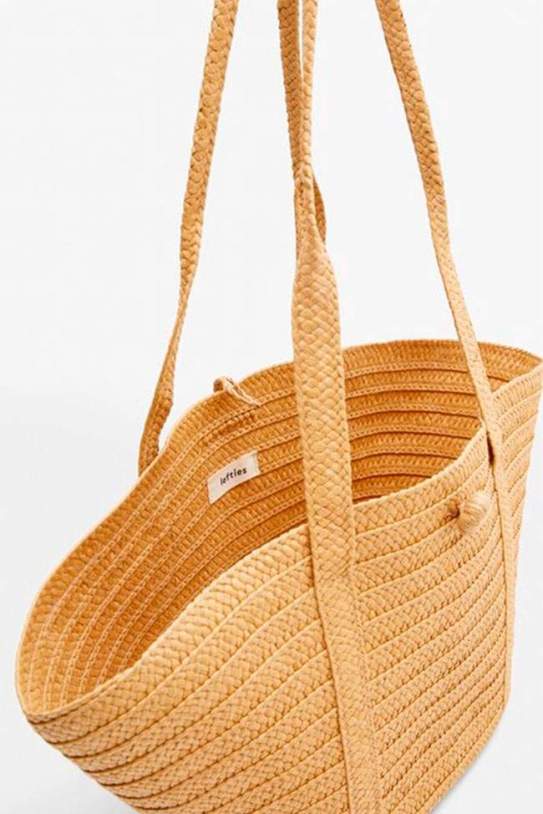 Bolso grande natural