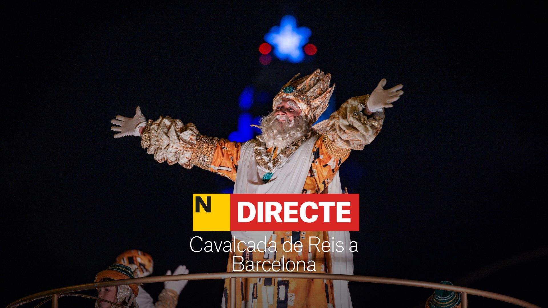 Cabalgata de Reyes 2025 en Barcelona, DIRECTO | Última hora del desfile de Sus Majestades