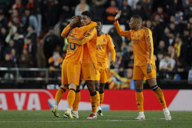 Luka Modric Jude Bellingham gol Valencia Real Madrid / Foto: EFE