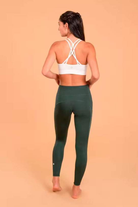 Sujetador Top yoga Mujer Kimjaly Dyn blanco