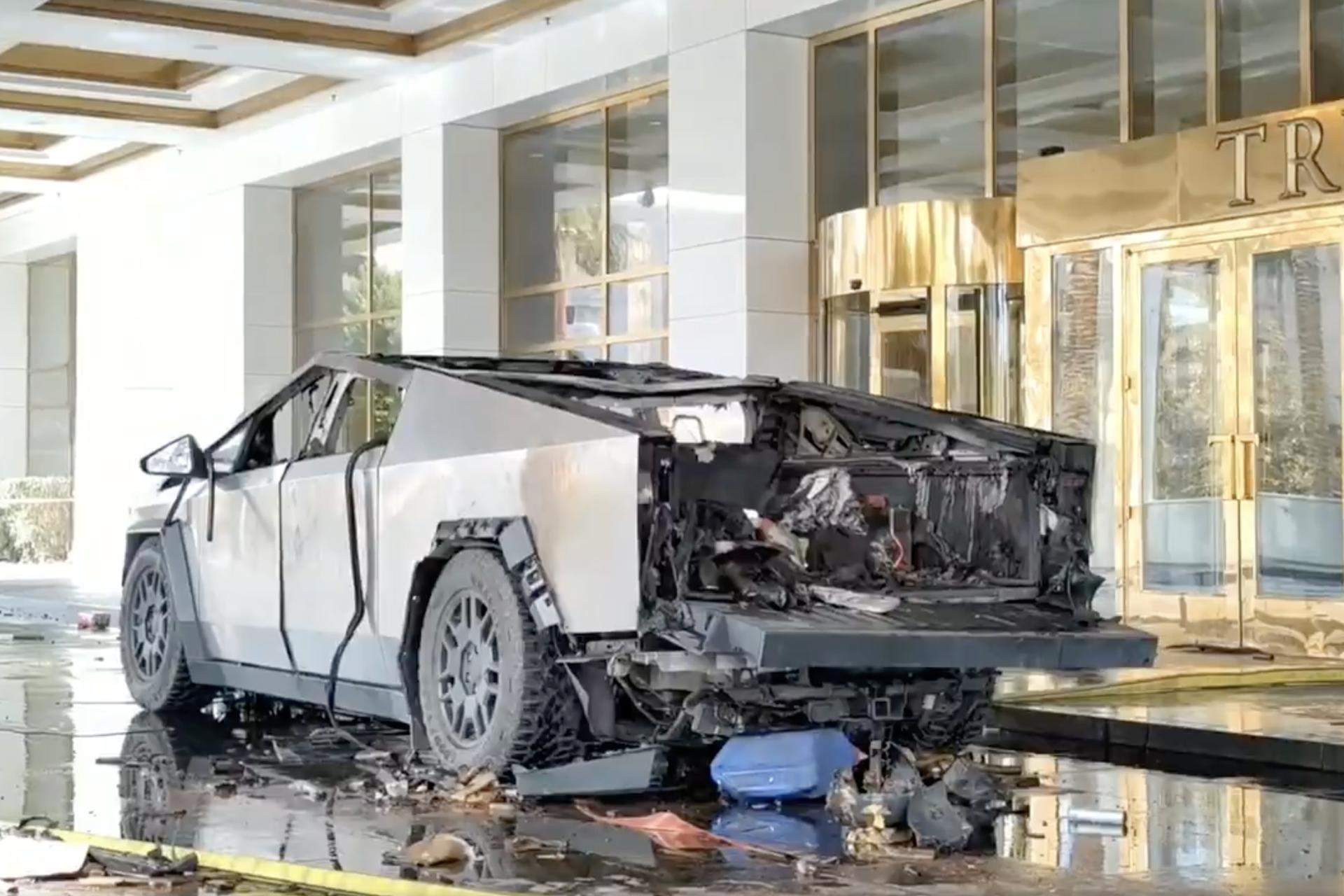 El conductor del coche que explotó delante del hotel Trump dejó dos cartas criticando al gobierno de EE. UU.