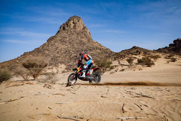 Edgar Canet motos Dakar / Foto: Europa Press