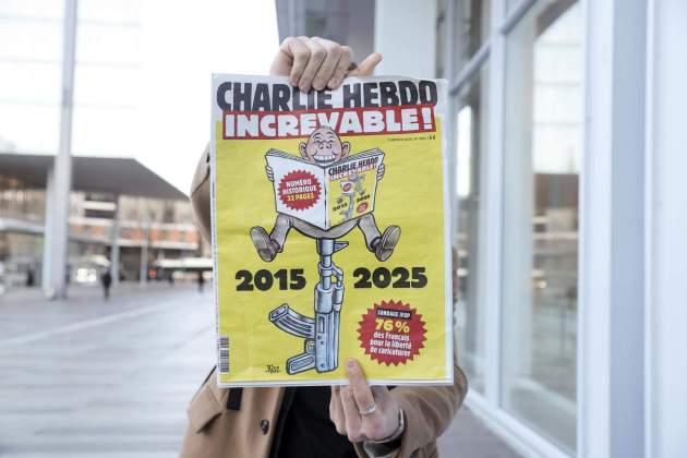 deu anys atac charlie hebdo. EFE