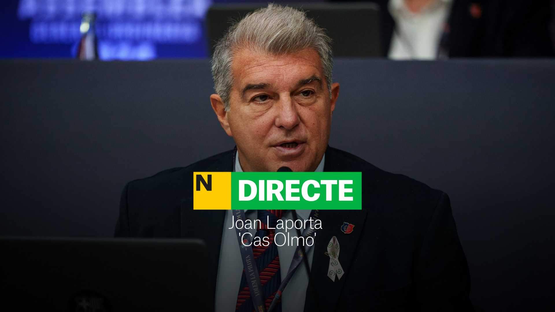 Roda de premsa de Joan Laporta sobre el cas Olmo i Pau Víctor, DIRECTE | Repassa les millors frases