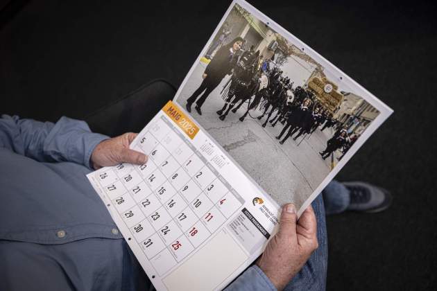 20250108 Andreu Bernadàs, president de la Federació Tres tombs Sant Antoni / Foto: Montse Giralt