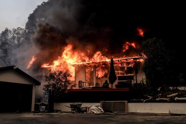 malibu los angeles incendio california allison dinner efe