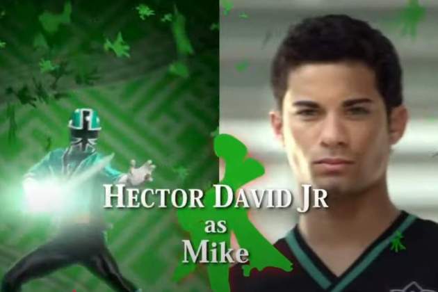 Hector David Jr. 'Mike' a 'Power Rangers Samurai'