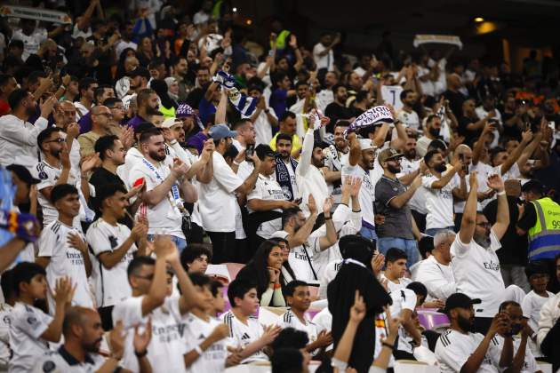 Aficionados Arabia Saudí Supercopa Españ Real Madrid