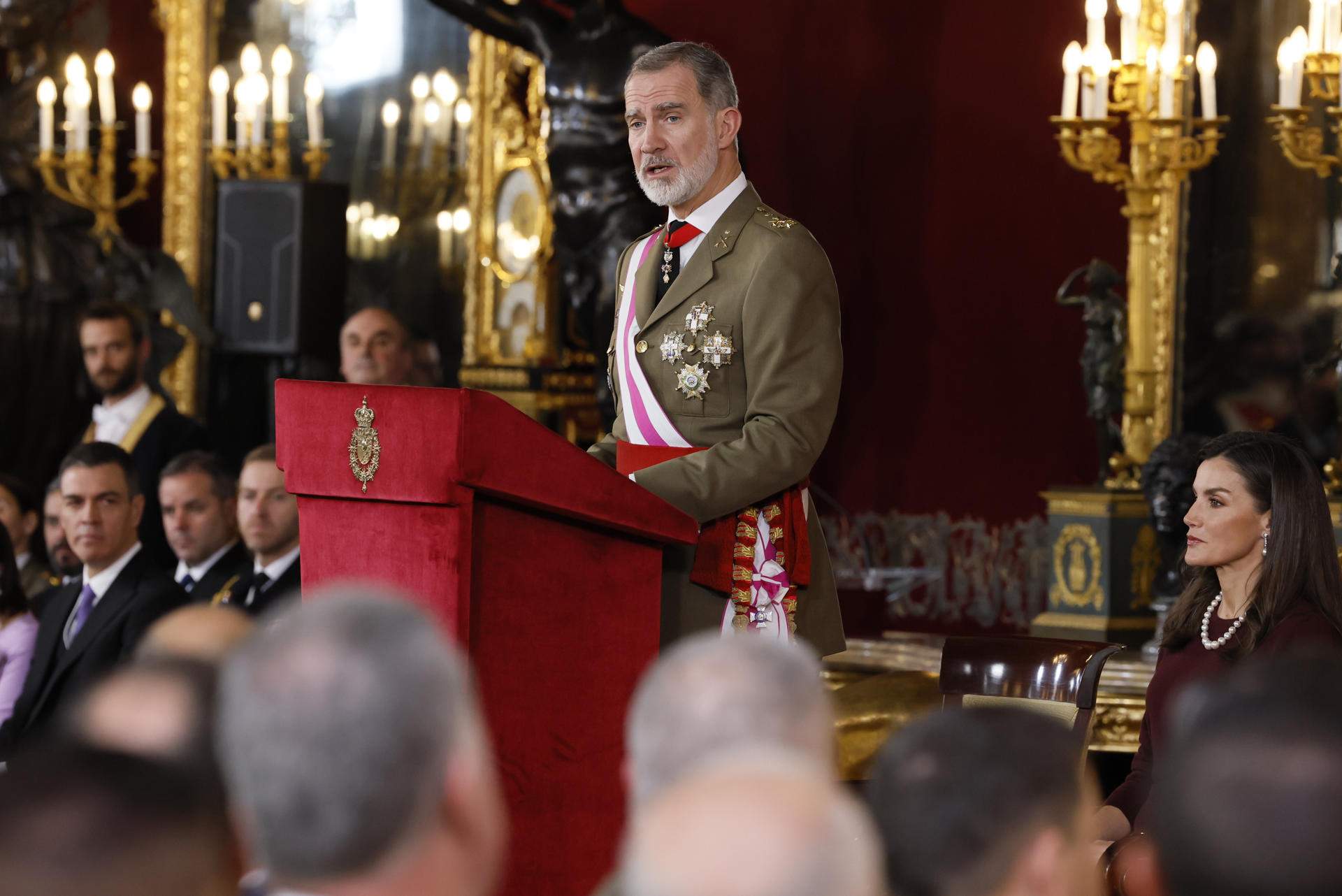 Eliminada del discurs de Felip VI en la Pasqua Militar una al·lusió a la "pàgina fosca" del franquisme