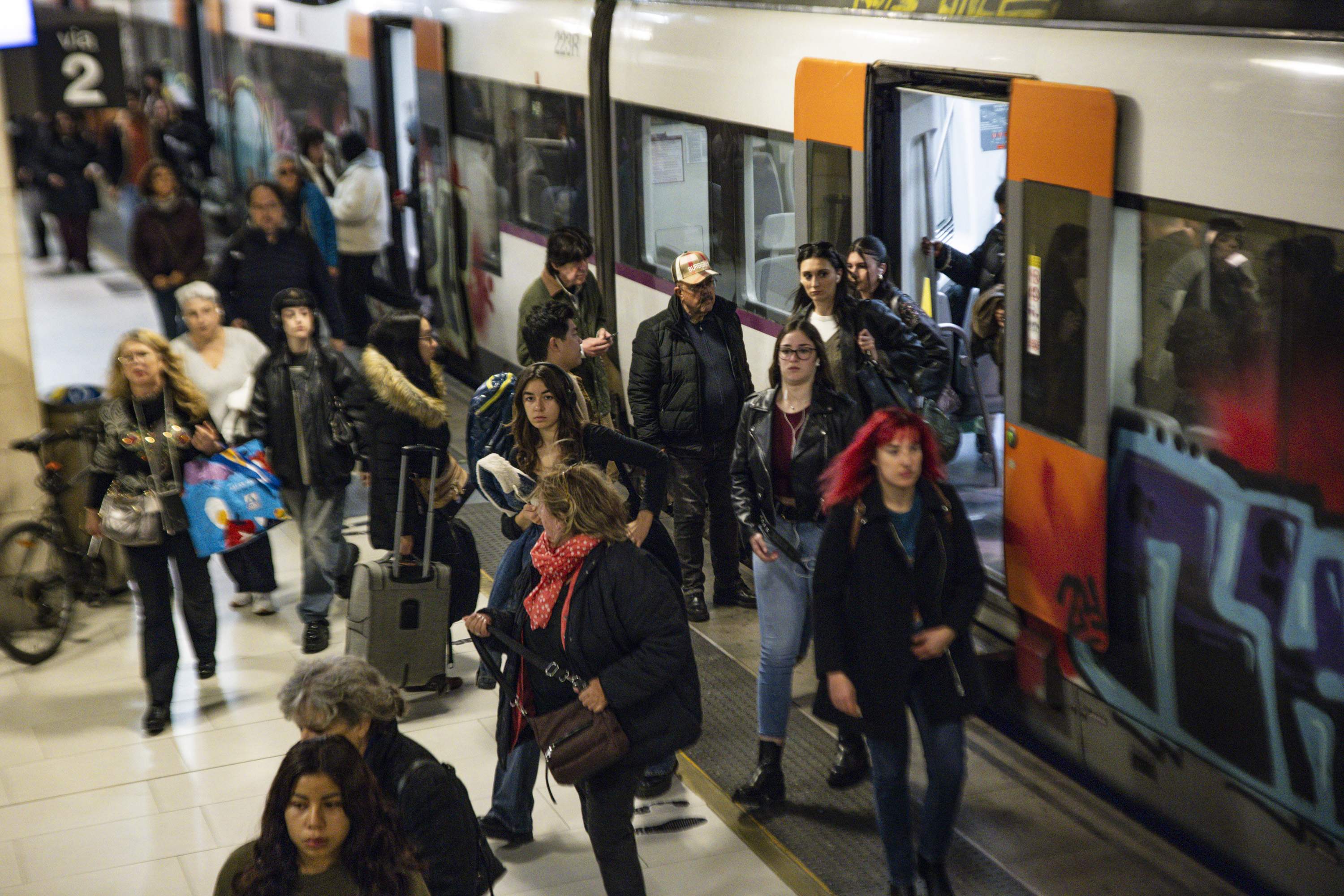 Trenes suspendidos y retrasos en Rodalies aunque la huelga ha sido desconvocada