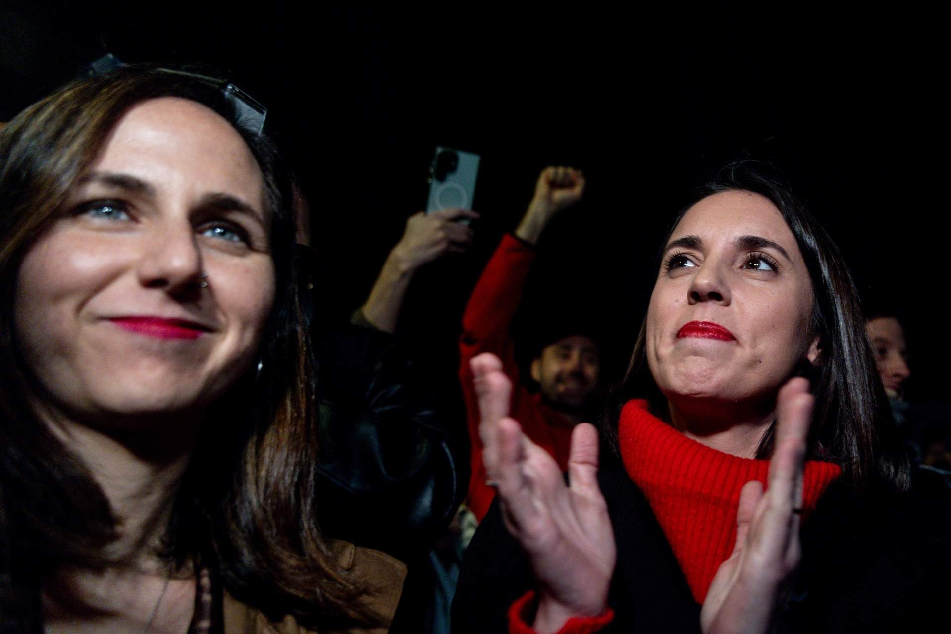 Irene Montero i Desokupa, a punt de xocar en enfrontaments als carrers de Madrid