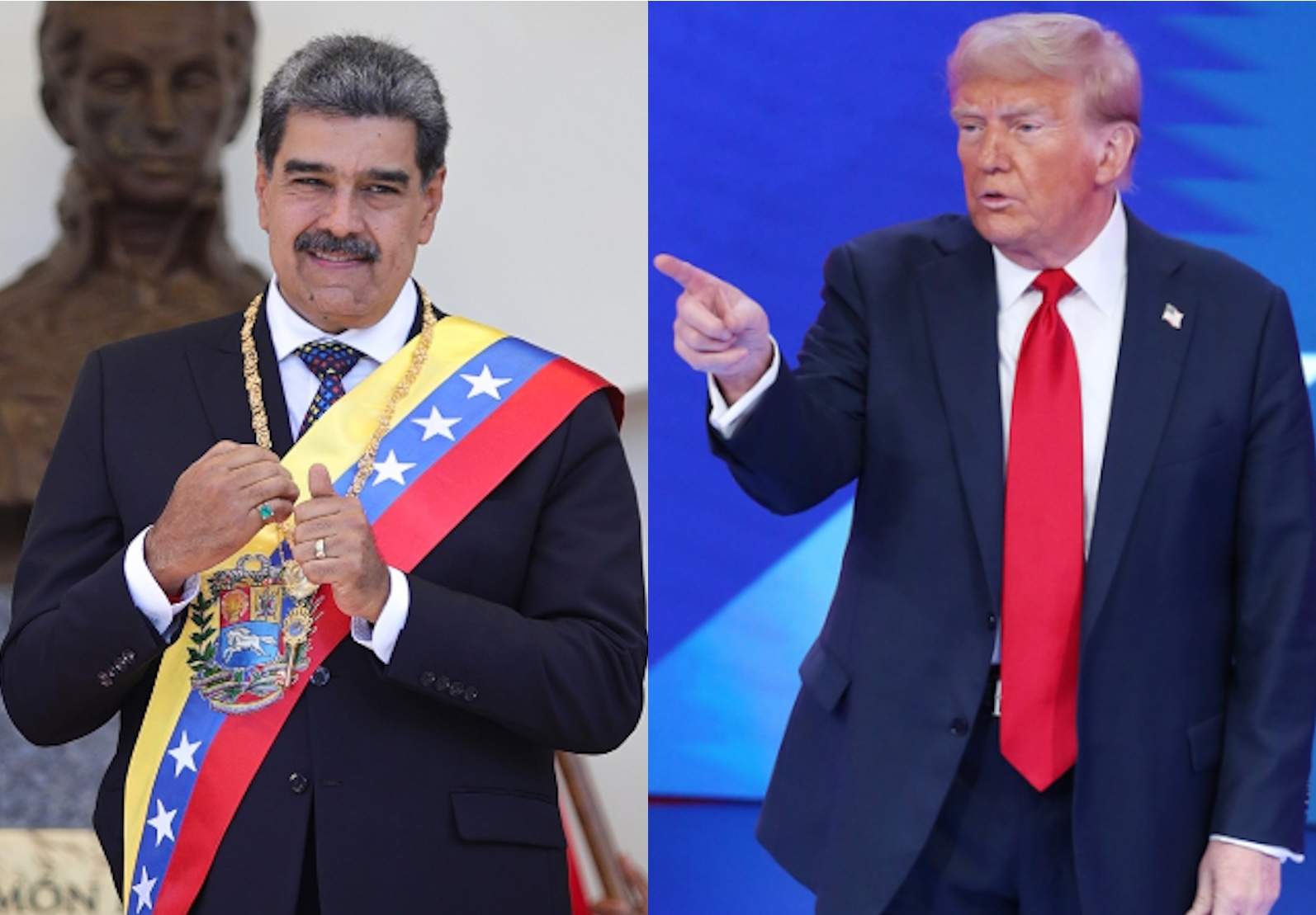 Maduro, l’”usurpador’, Edmundo, el “desafiador” i Trump, el “convicte”, ocupen les portades