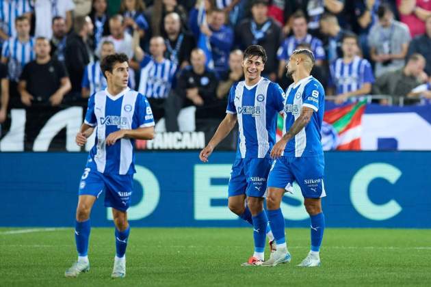 Jugadores del Alavés / Foto: Europa Press