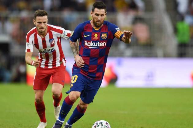 Messi i Saul Supercopa 2020/ Foto: Europa Press