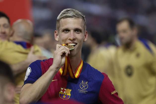 Dani Olmo Barça / Foto: EFE