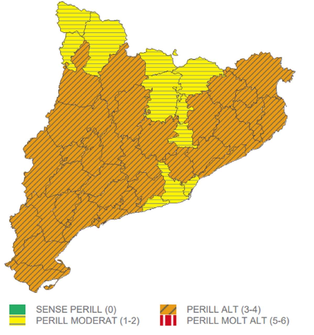 Alerta del Meteocat, peligro por frío en todo Catalunya