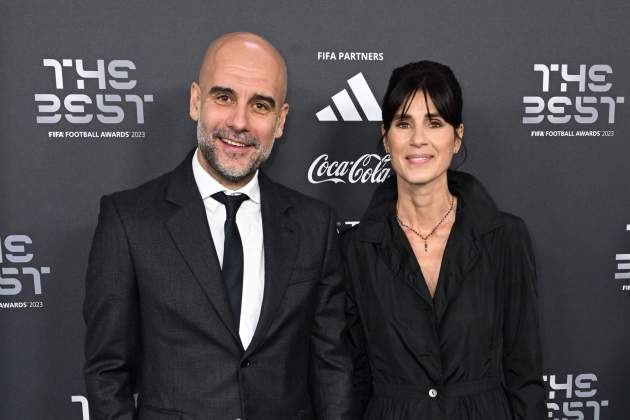 Pep GUardiola y Cristina Serra GTRES