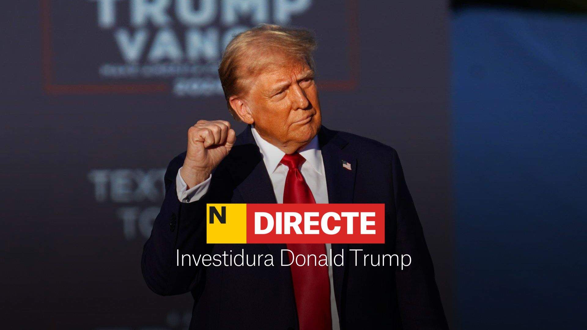 Investidura de Donald Trump a la presidència dels Estats Units, DIRECTE