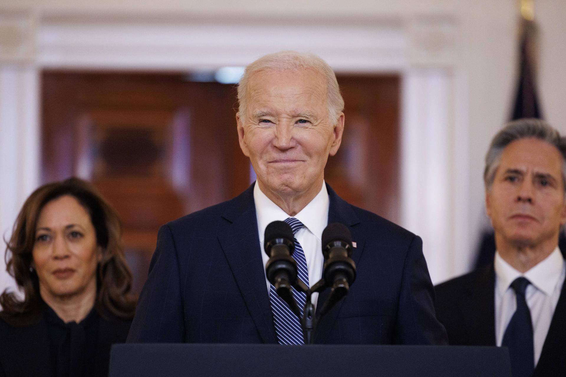 Trump intenta colgarse la medalla por el alto el fuego, mientras Biden resalta el esfuerzo de todos