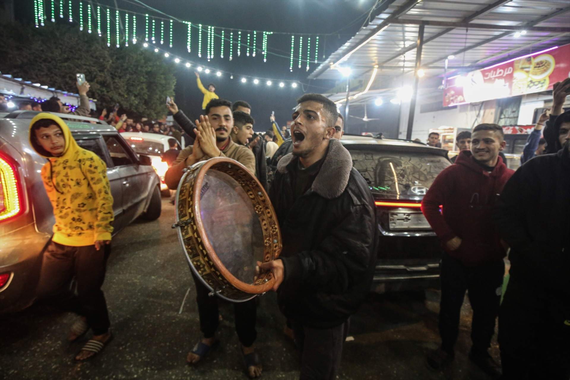 La euforia llena las calles de Gaza con el anuncio del alto el fuego entre Israel y Hamás