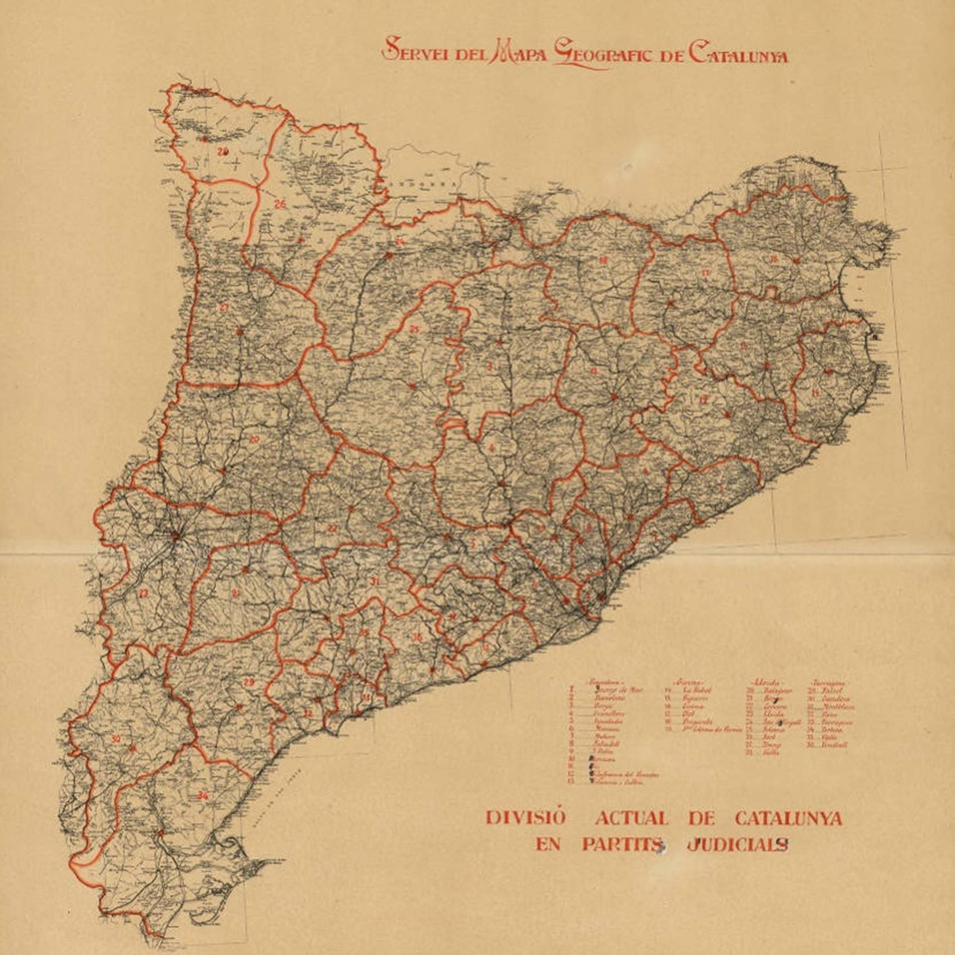 Los liberales jacobinos españoles fragmentan Catalunya en absurdo partidos judiciales