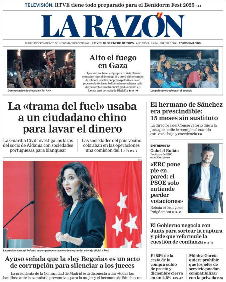 'La Razón' 16