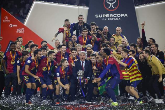 supercopa esànya barça guanyador / Foto: Alberto Estévez / Efe