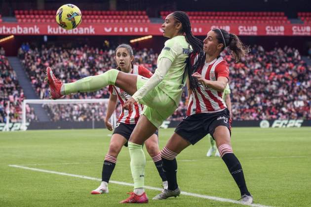 Salma Paralluelo Athletic Barça / Foto: EFE