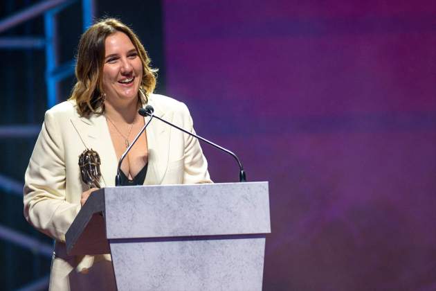 Premi gaudí 2025 chiara dainese recibe premio mejor montaje entrega xvii premis gaudi cine / Foto: Lorena Sopena / Europa Press