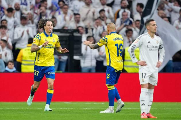 Real Madrid-Las Palmas Sandro Ramírez Lucas Vázquez / Europa press