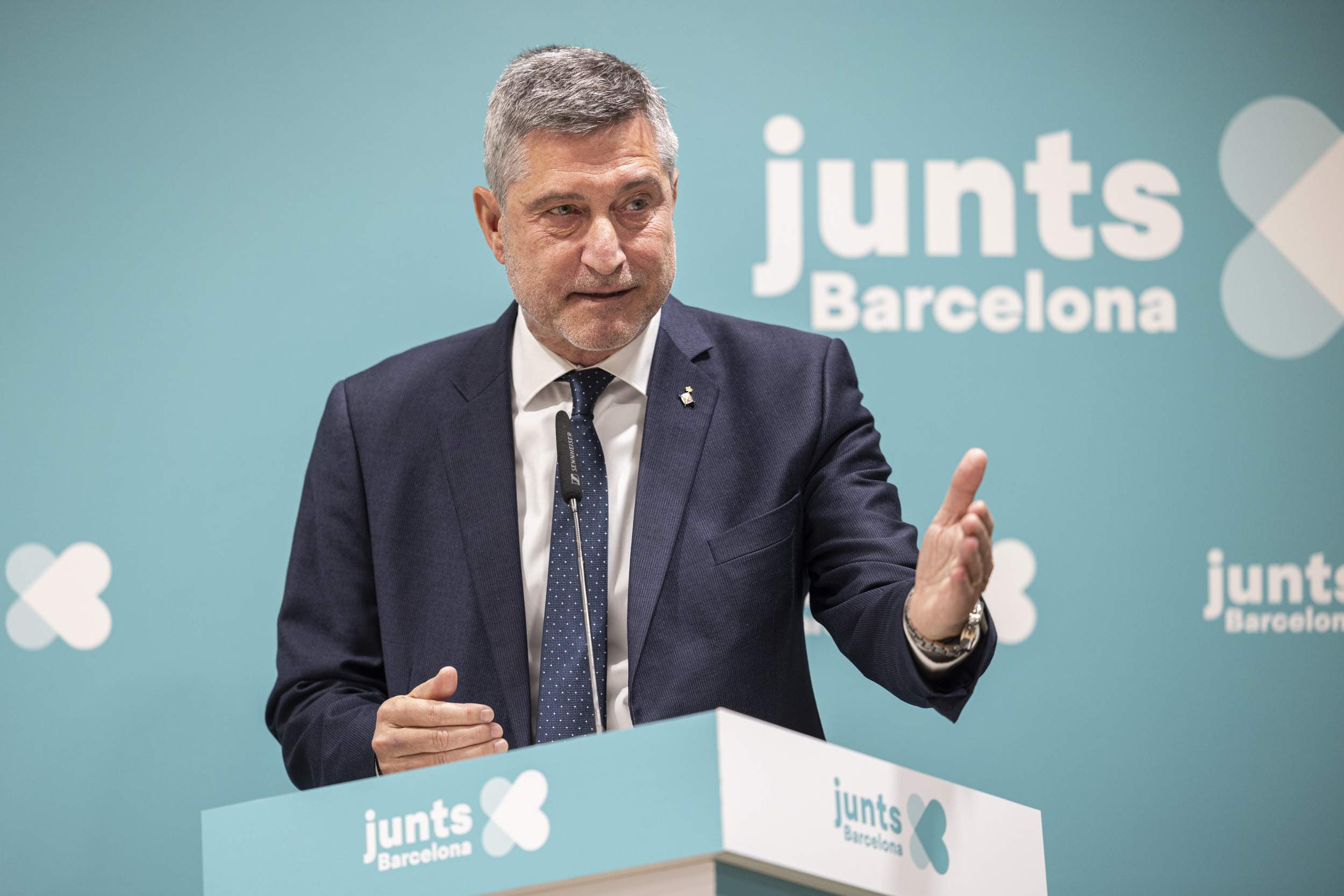 Junts per Barcelona reprocha a Collboni la decisión unilateral de marcharse de X: "Lo hacéis muy mal"