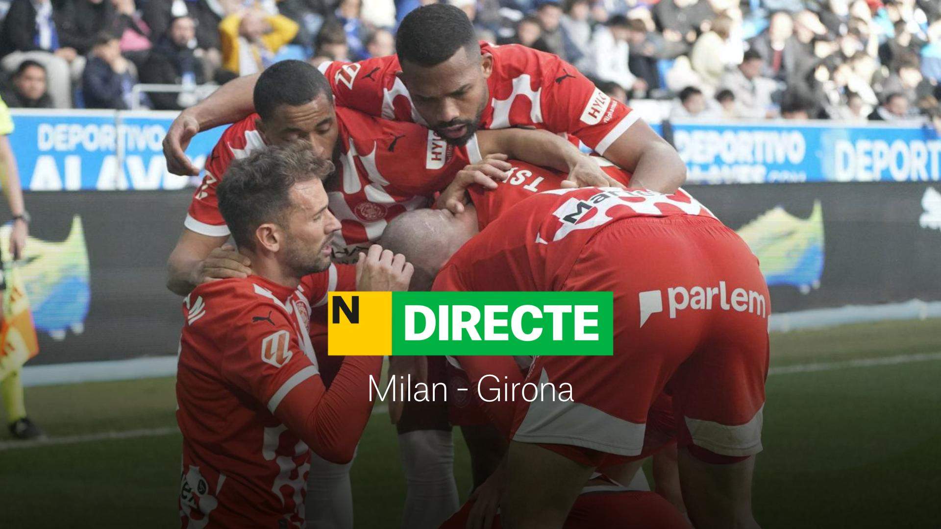 Milan - Girona de la Champions League, DIRECTO | Resultado, resumen y goles