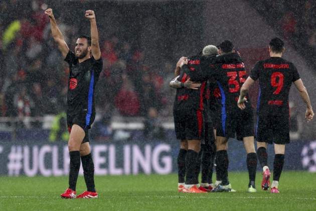 Barça celebracion gol / Foto: EFE