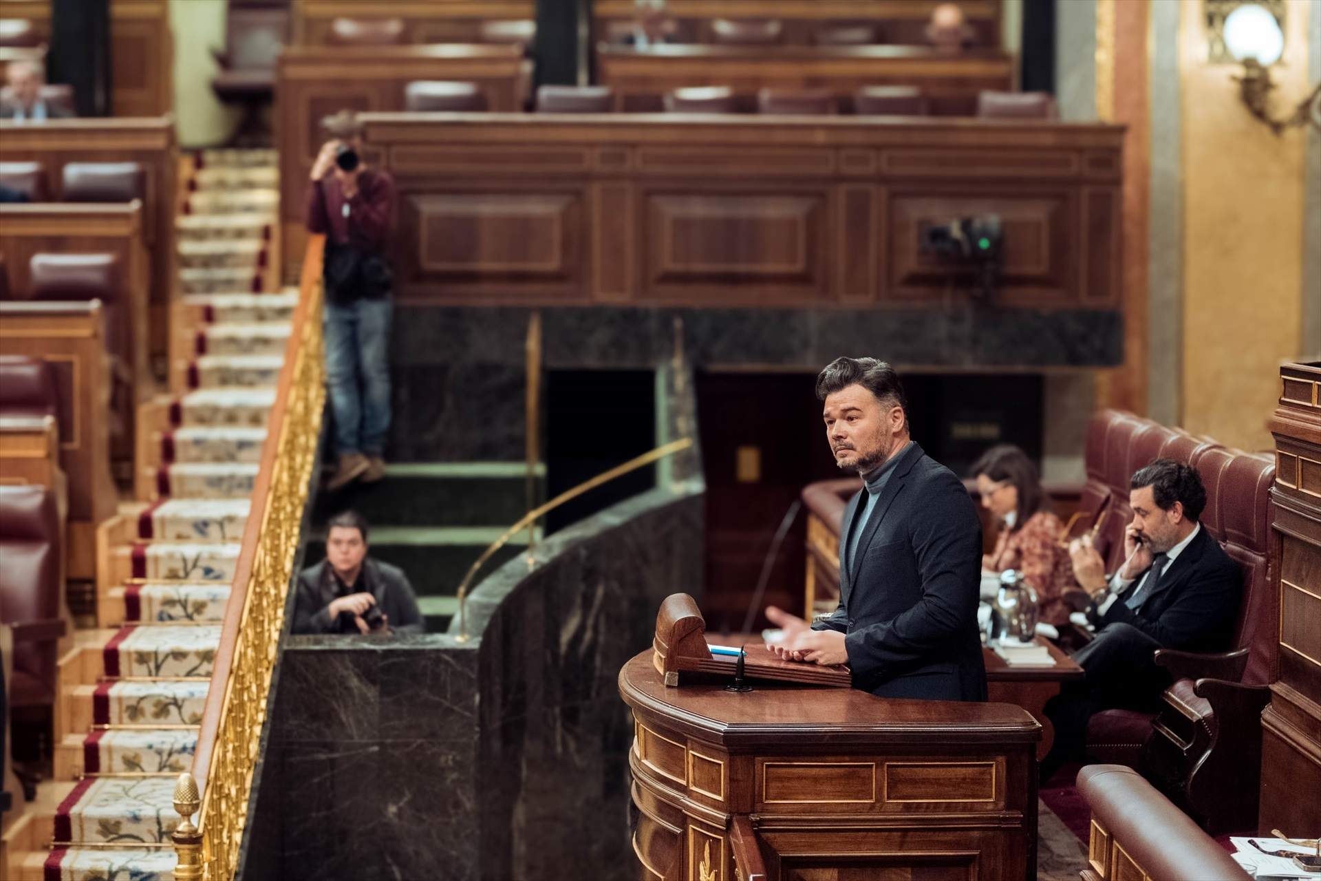 Rufián esclata contra Junts: "Són la dreta més reaccionària que amaga les misèries rere una estelada"