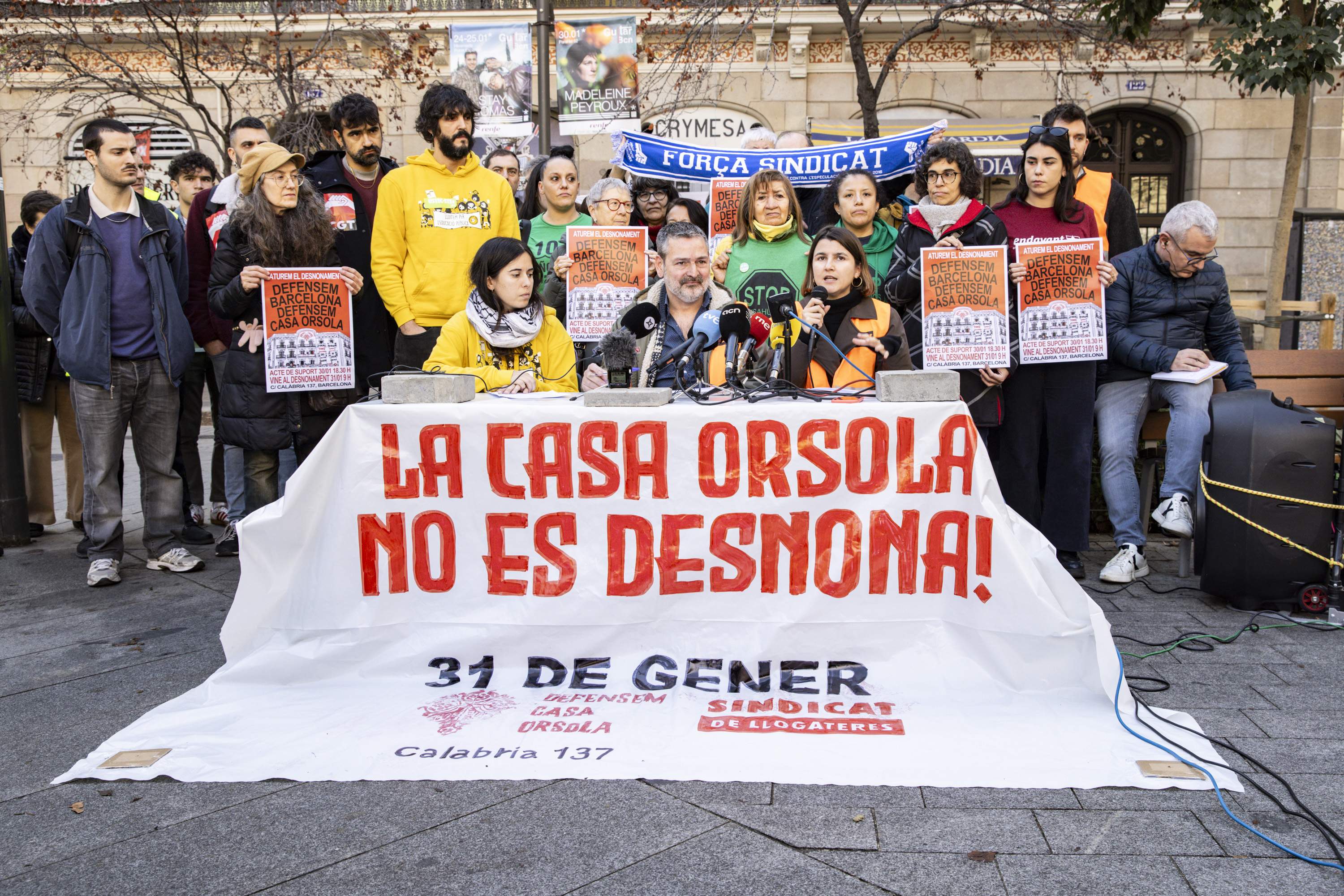 Avís del Sindicat de Llogateres: “Defensar Casa Orsola és defensar Barcelona”