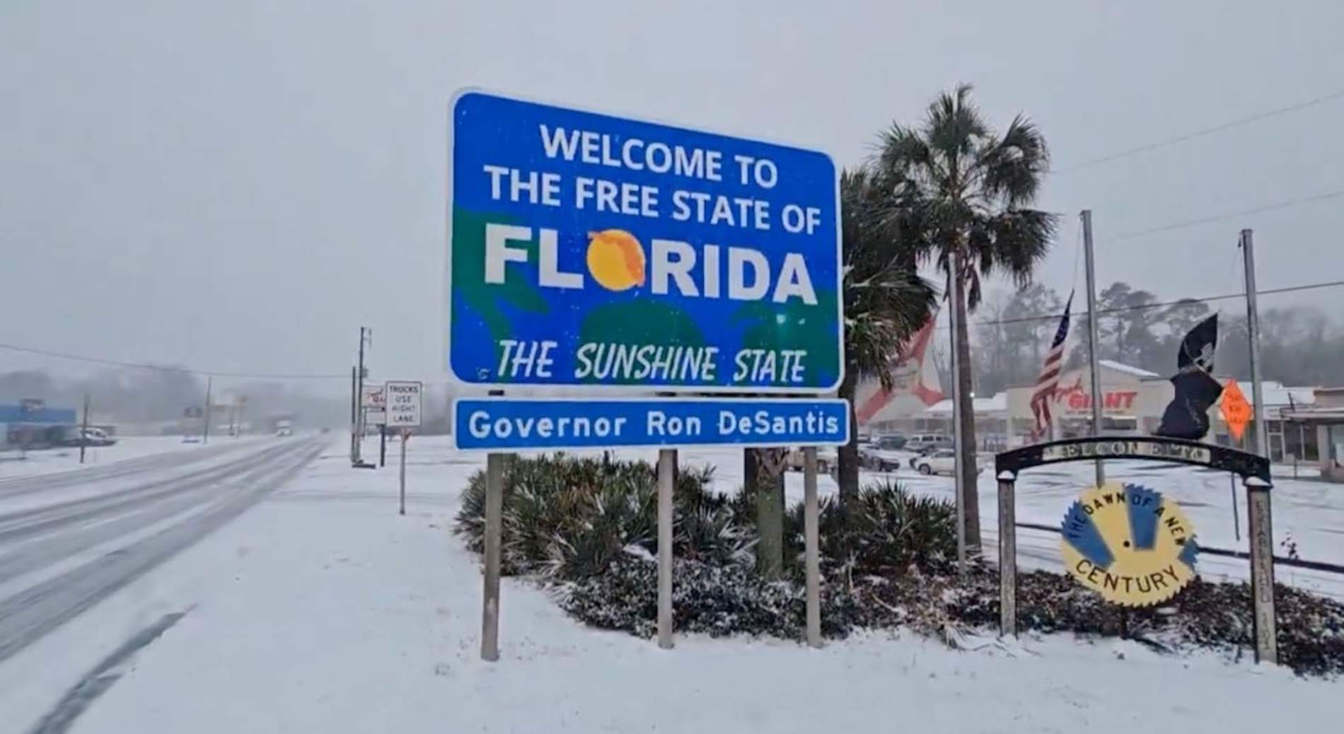 La tormenta 'Enzo' deja Florida bajo cero con nevadas históricas en pleno negacionismo climático de Trump