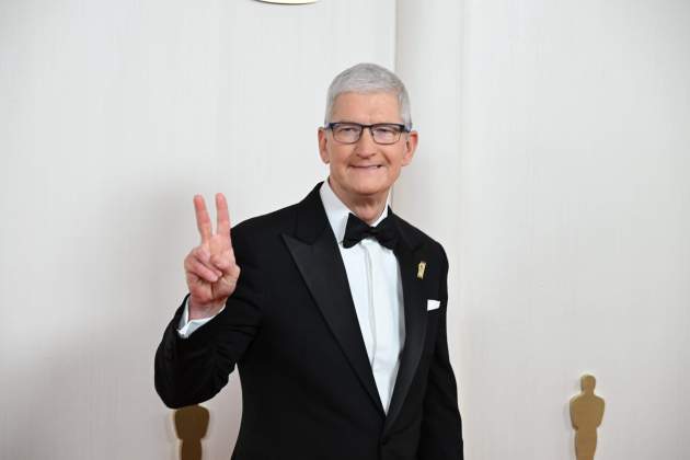 Tim Cook premis per Appletv. Europa Press