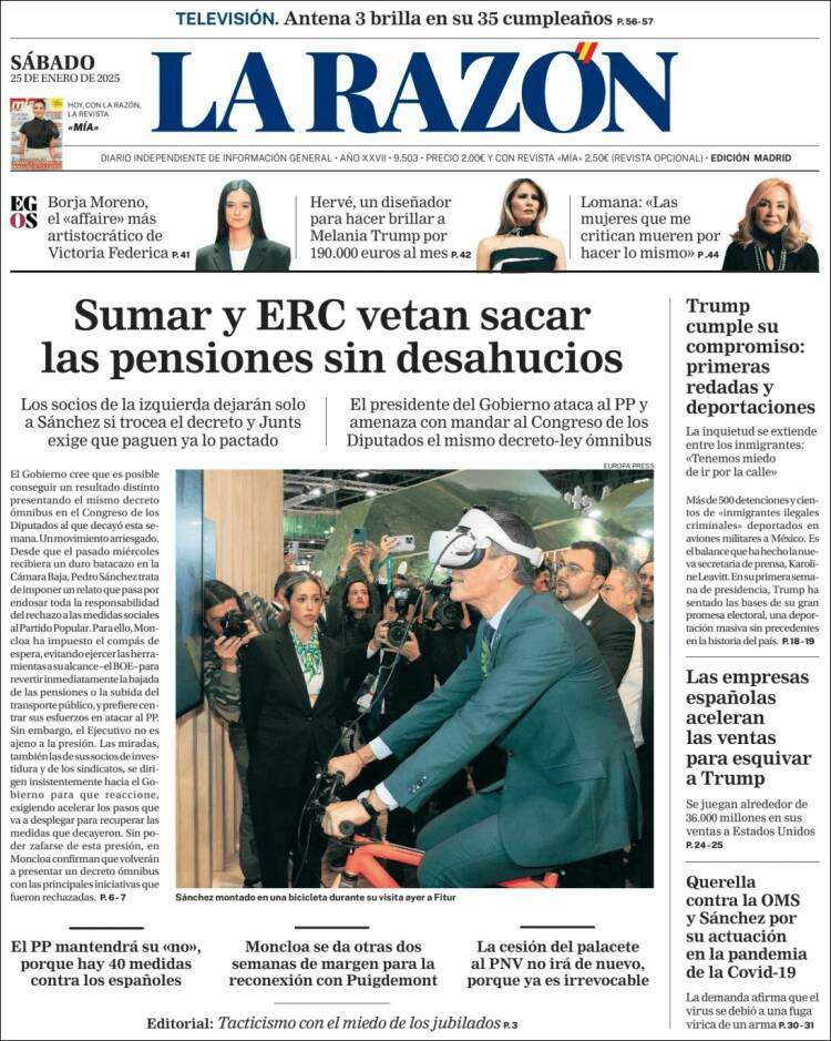 'La Razón' 25